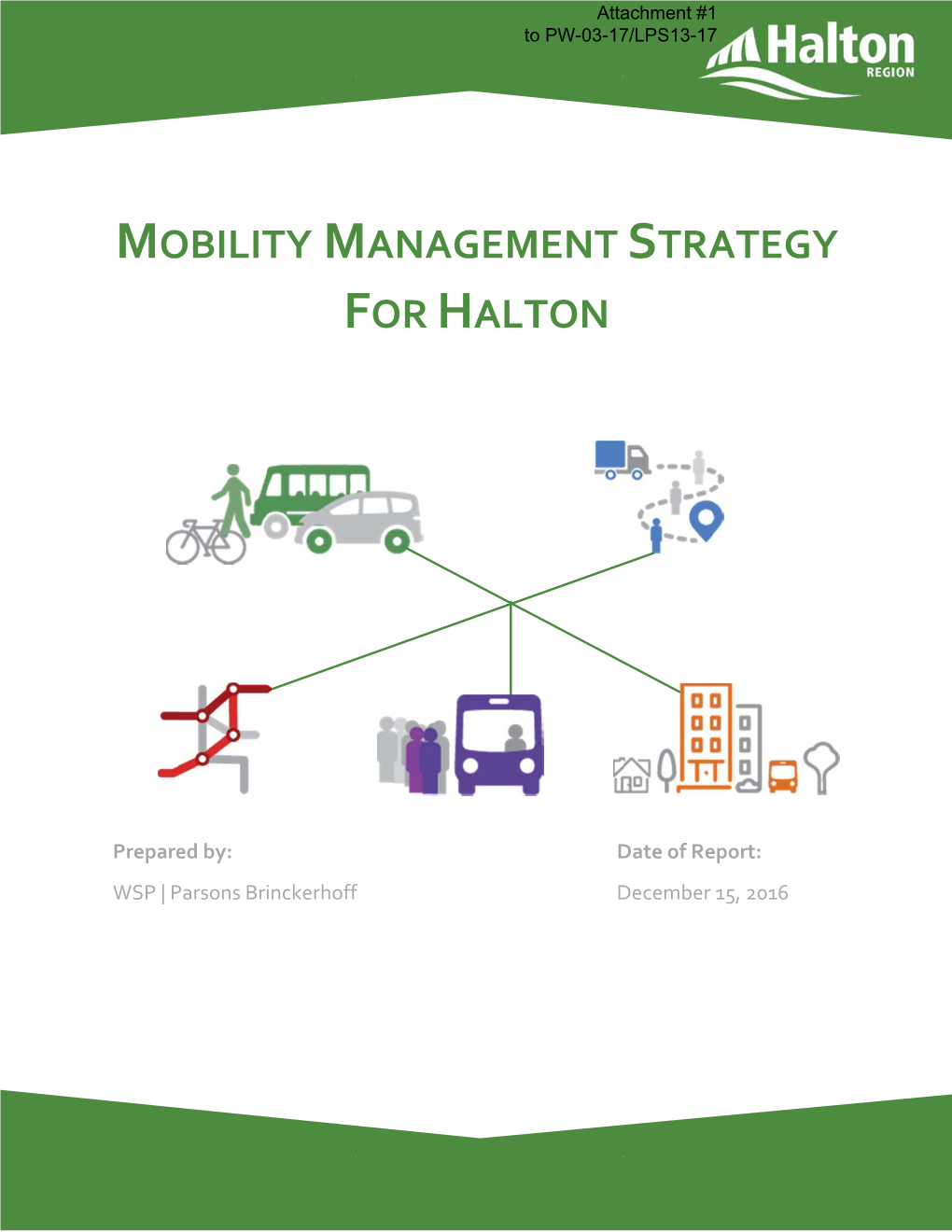 Mobility Management Strategy for Halton