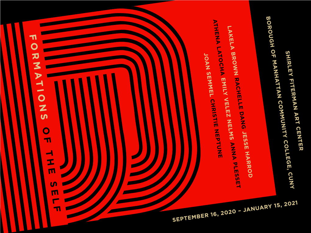 ID: Formations of the Self Exhibition Brochure