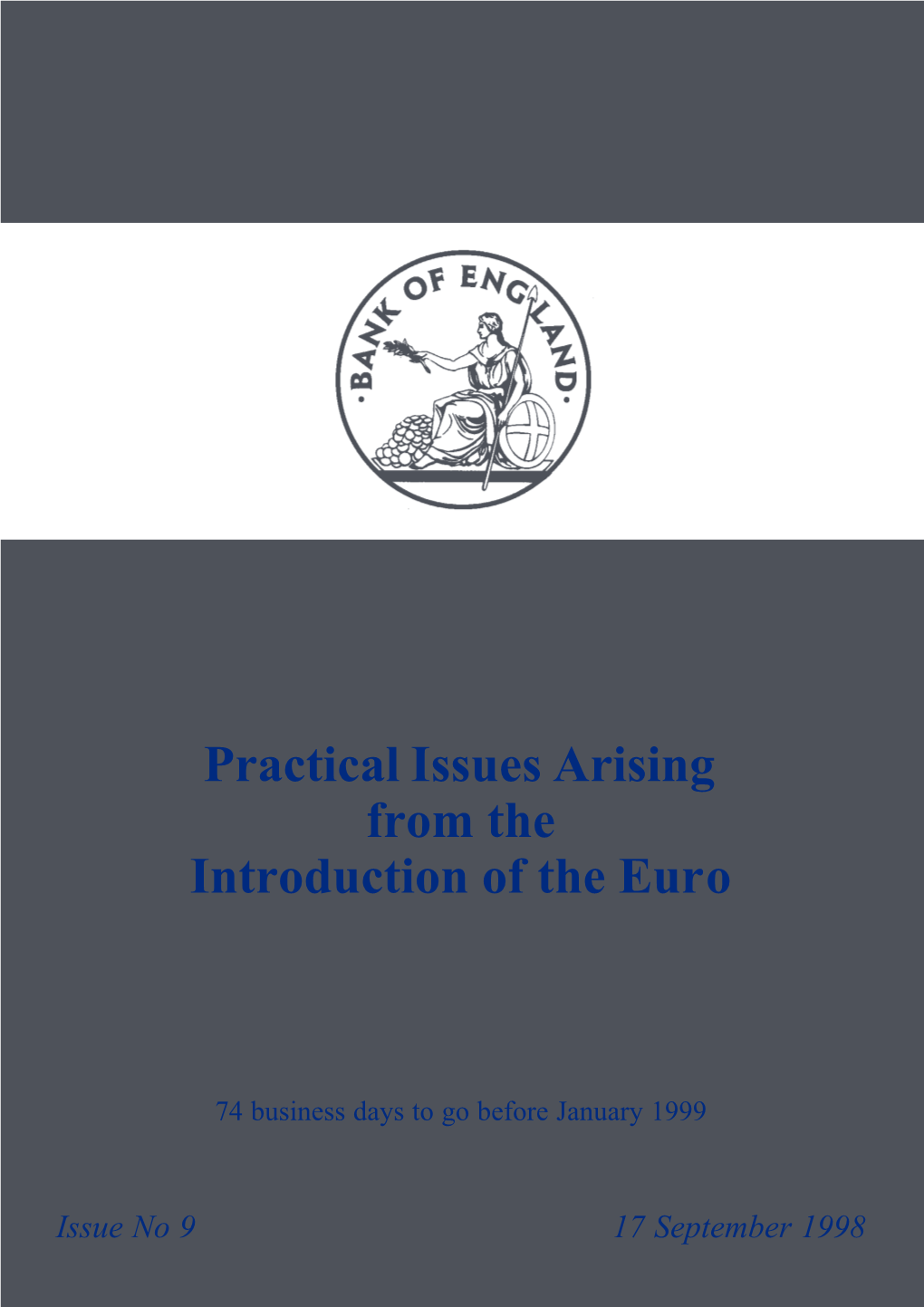 Practical Issues Arising from the Introduction of the Euro