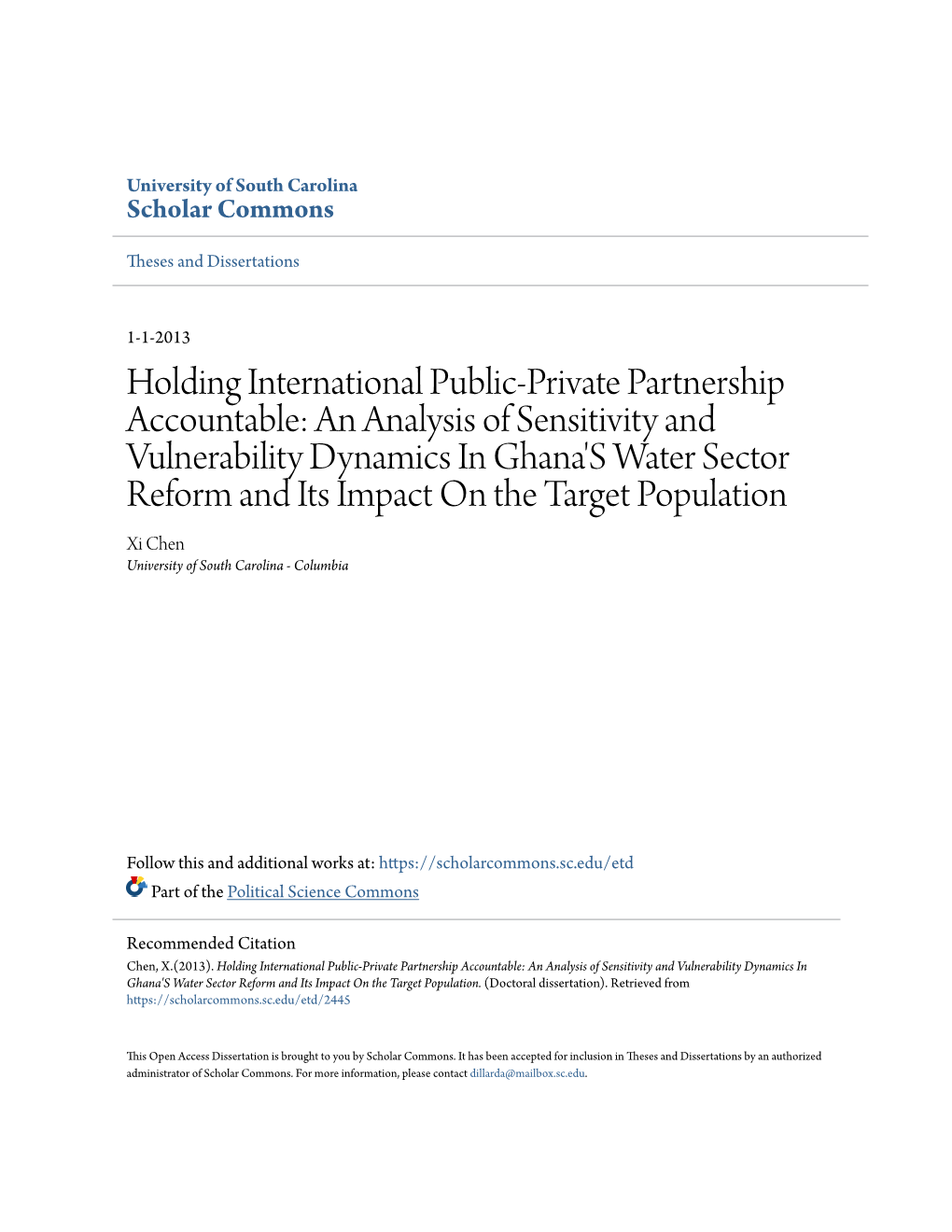 Holding International Public-Private Partnership