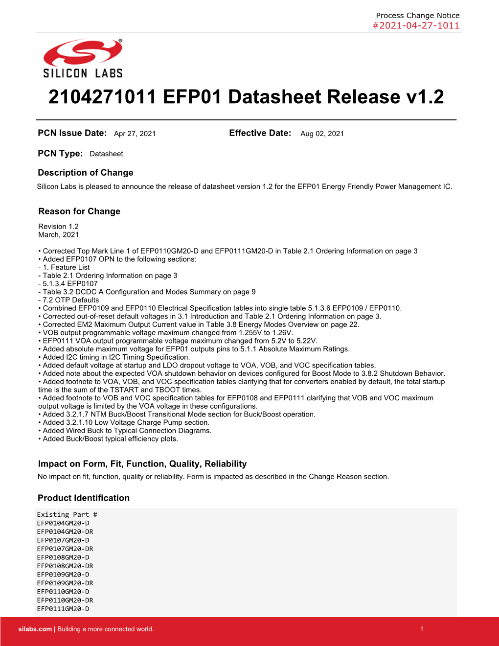 2104271011 EFP01 Datasheet Release V1.2