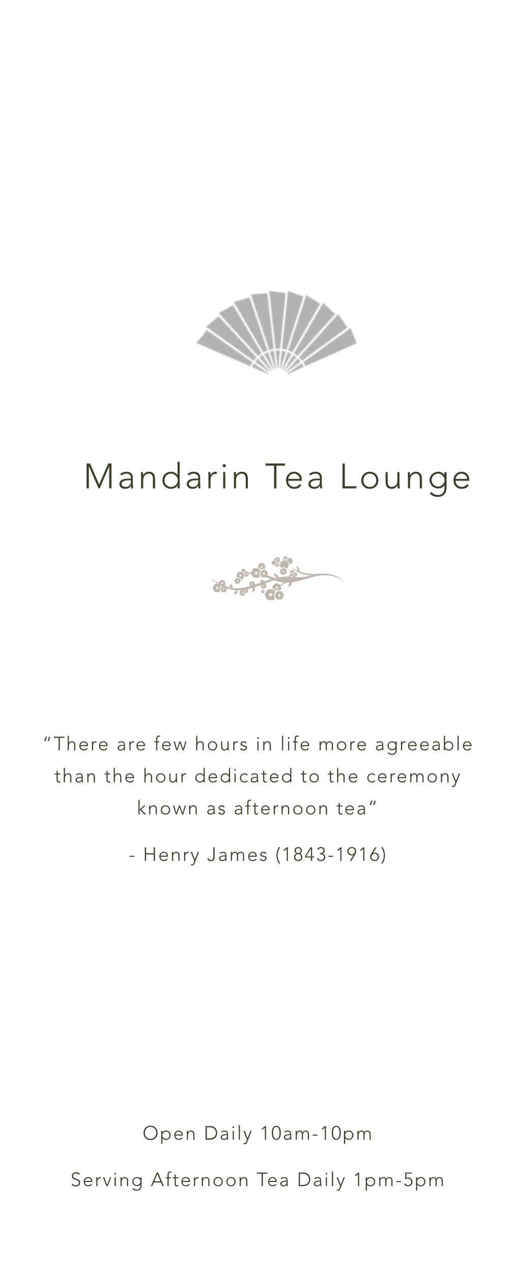 Mandarin Tea Lounge