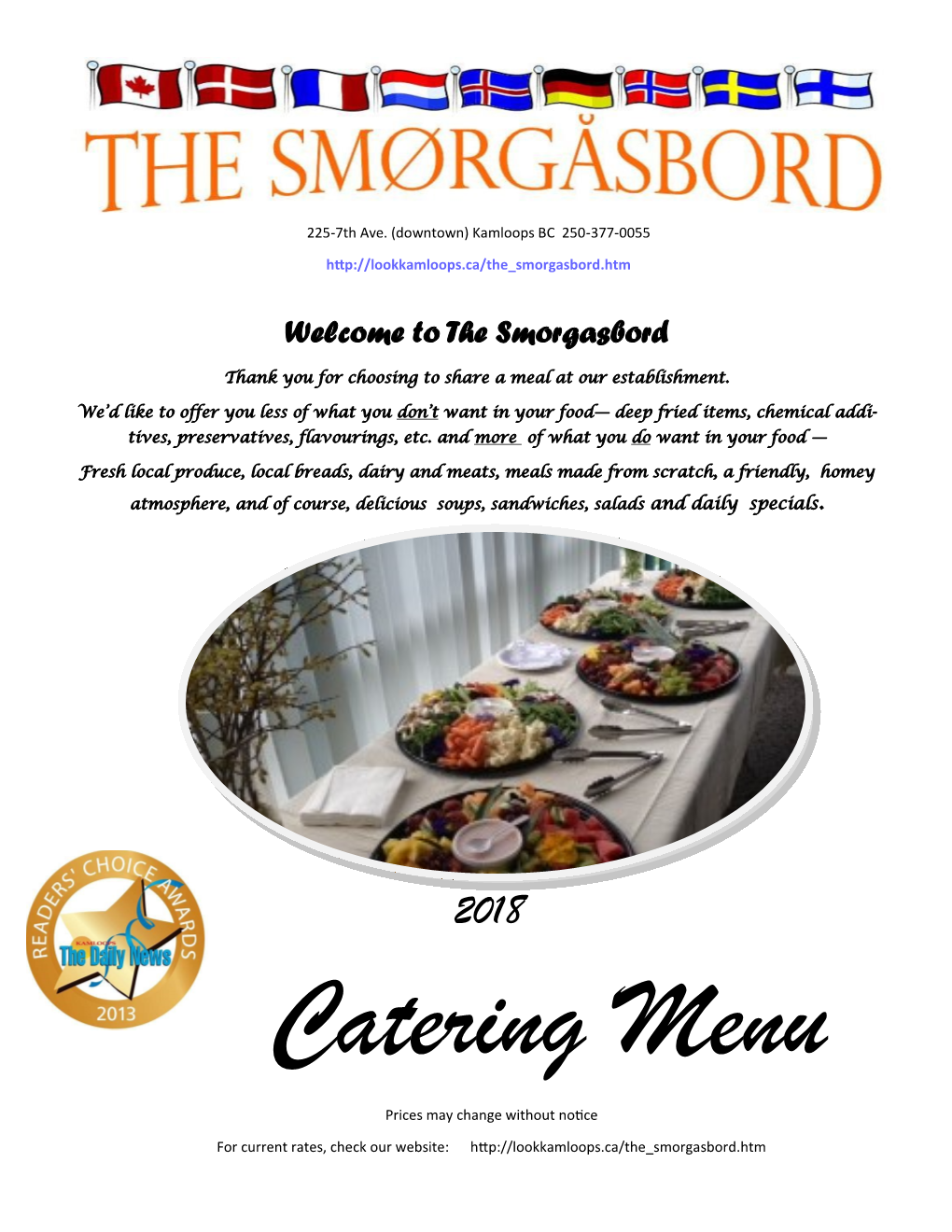Welcome to the Smorgasbord