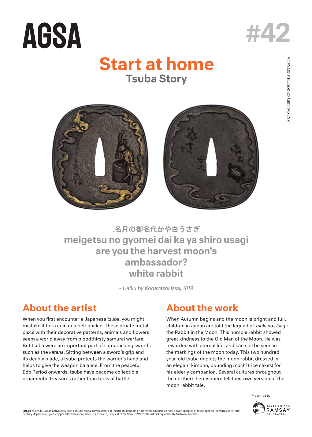 Start at Home Tsuba Story