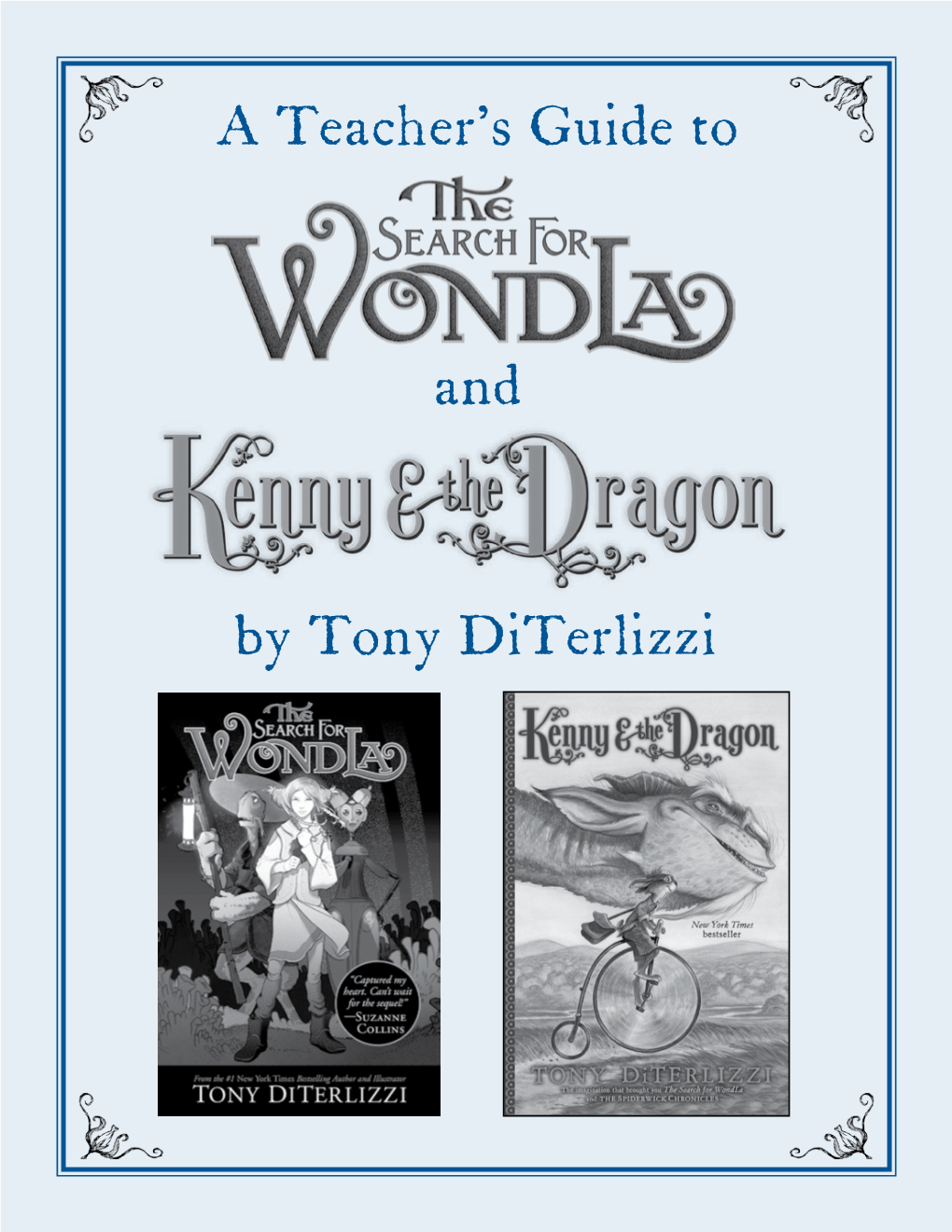 A Teacher's Guide to by Tony Diterlizzi