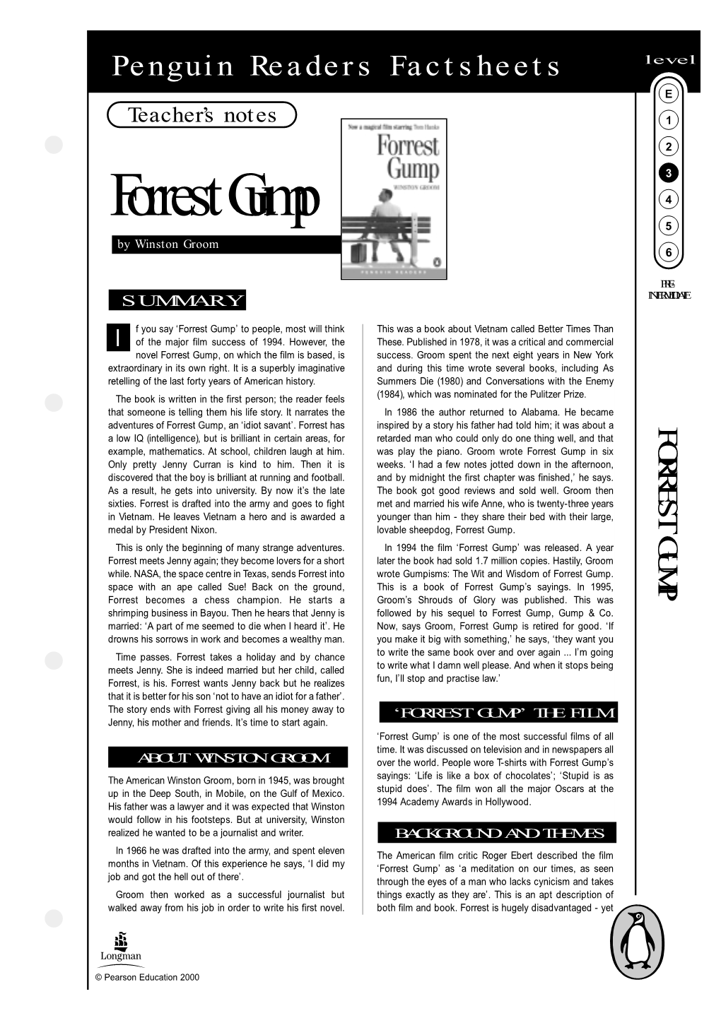 Forrest Gump 4 5 by Winston Groom 6