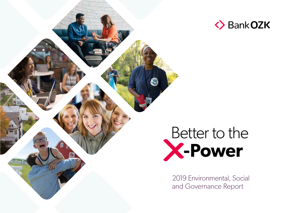 Bank OZK 2019 Environmental, Social and Governance Report