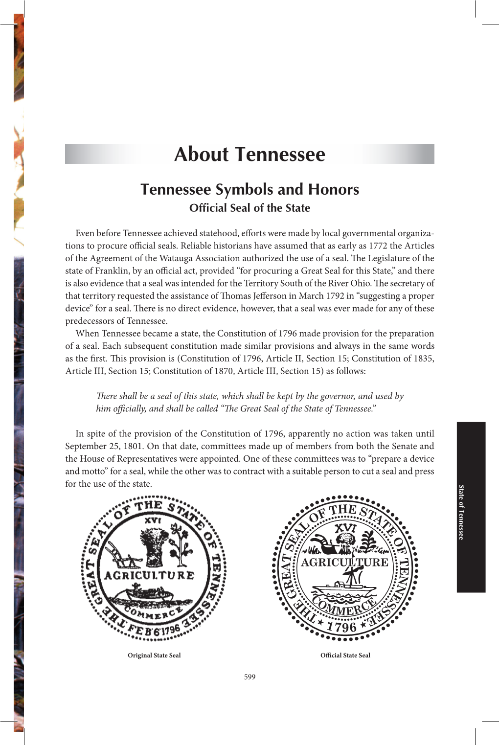 About Tennessee