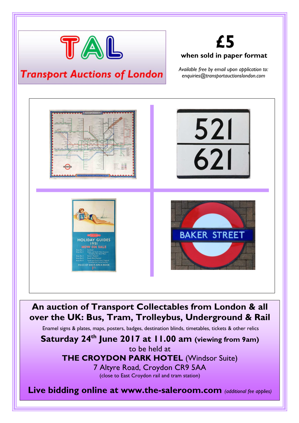 An Auction of Transport Collectables from London & All Over the UK: Bus