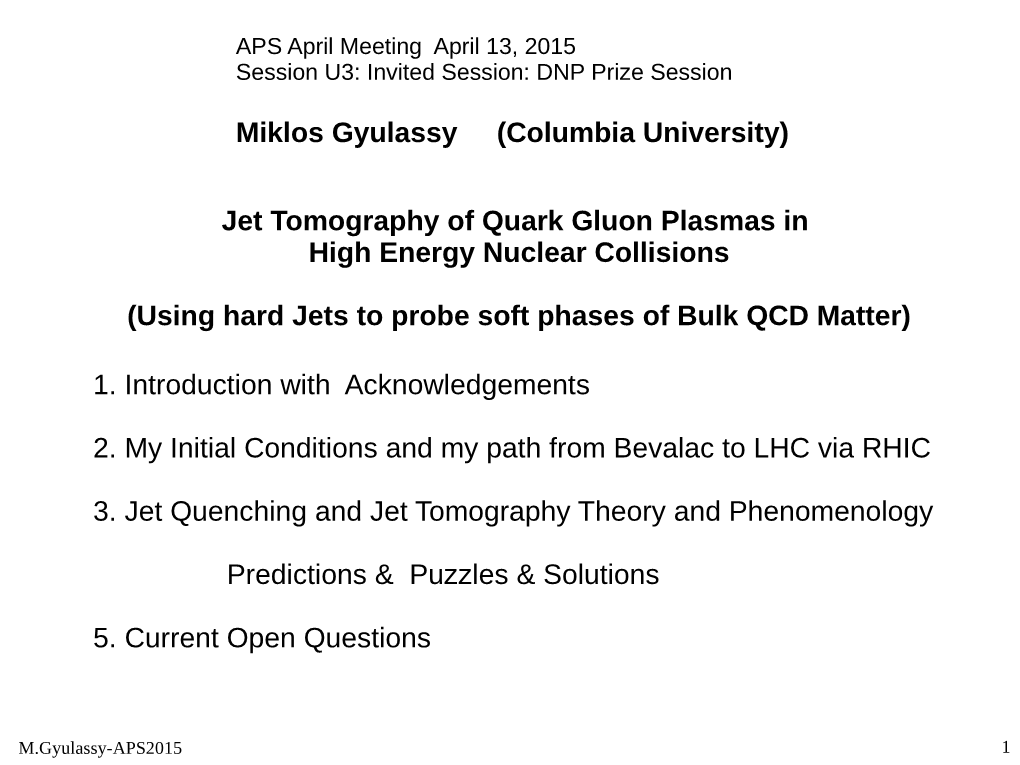 Jet Tomography of Quark Gluon Plasmas in High Energy Nuclear Collisions