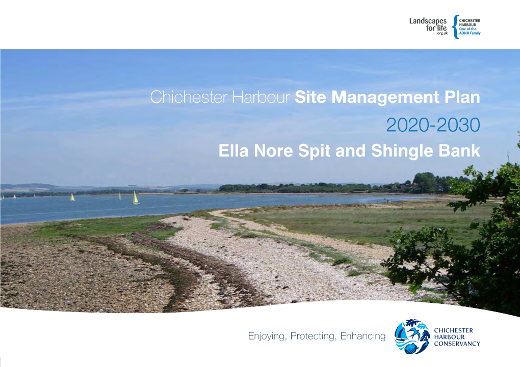 Chichester Harbour Site Management Plan Ella Nore Spit and Shingle Bank