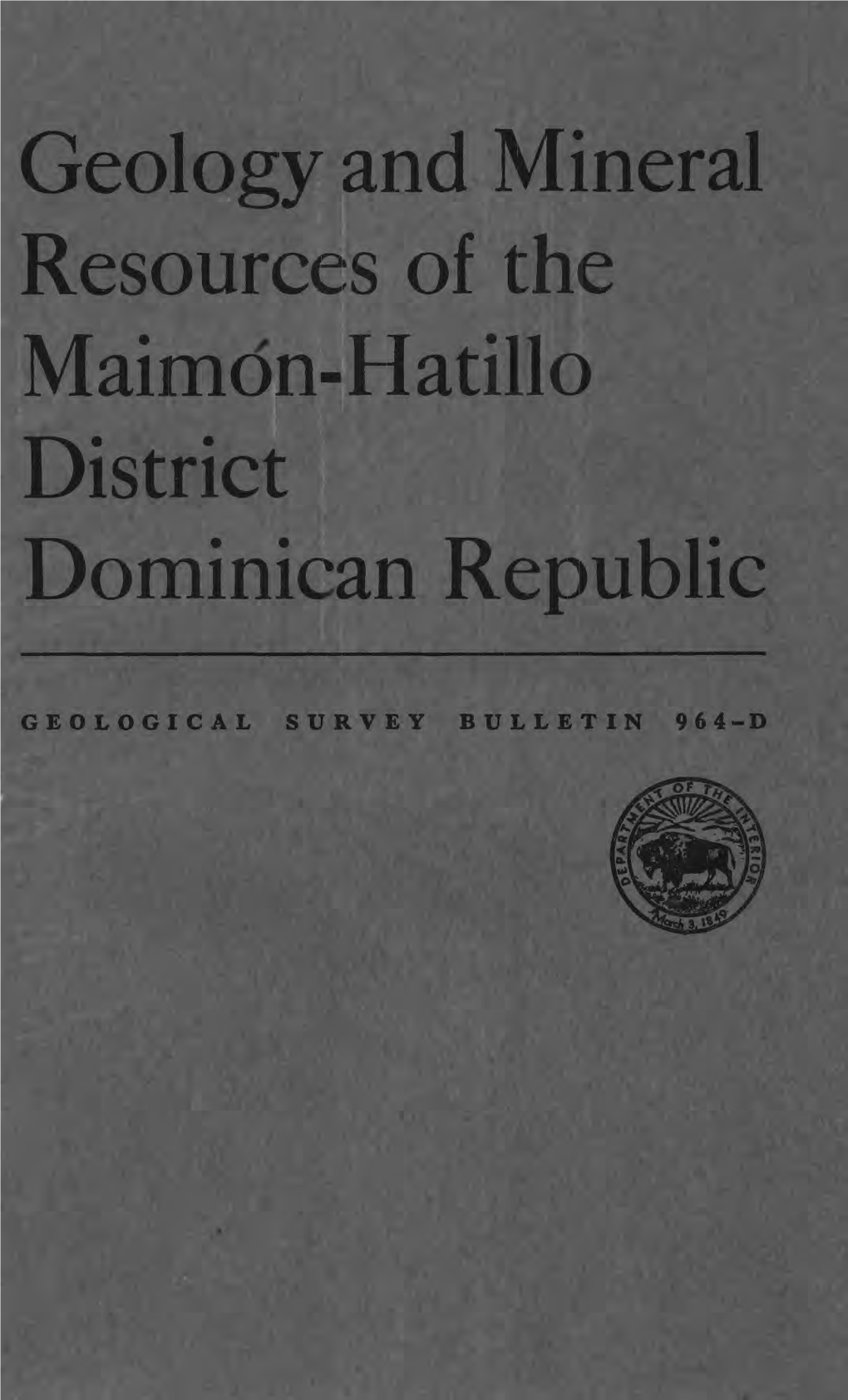 Maimon-Hatillo District Dominican Republic