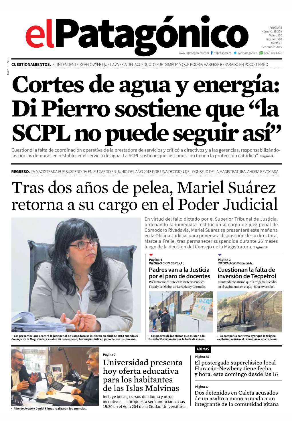 Tras Dos Años De Pelea, Mariel Suárez Retorna a Su Cargo En El
