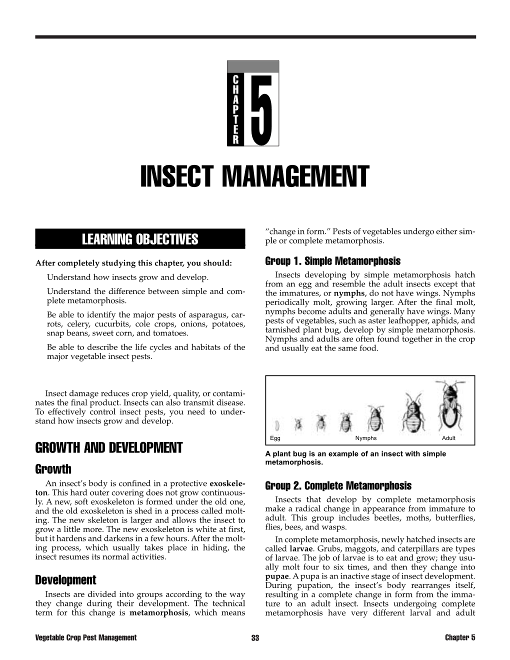 Insect Management