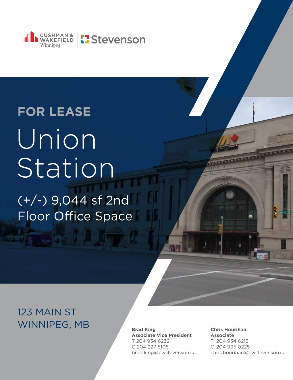 Union Station (+/-) 9,044 Sf 2Nd Floor Office Space