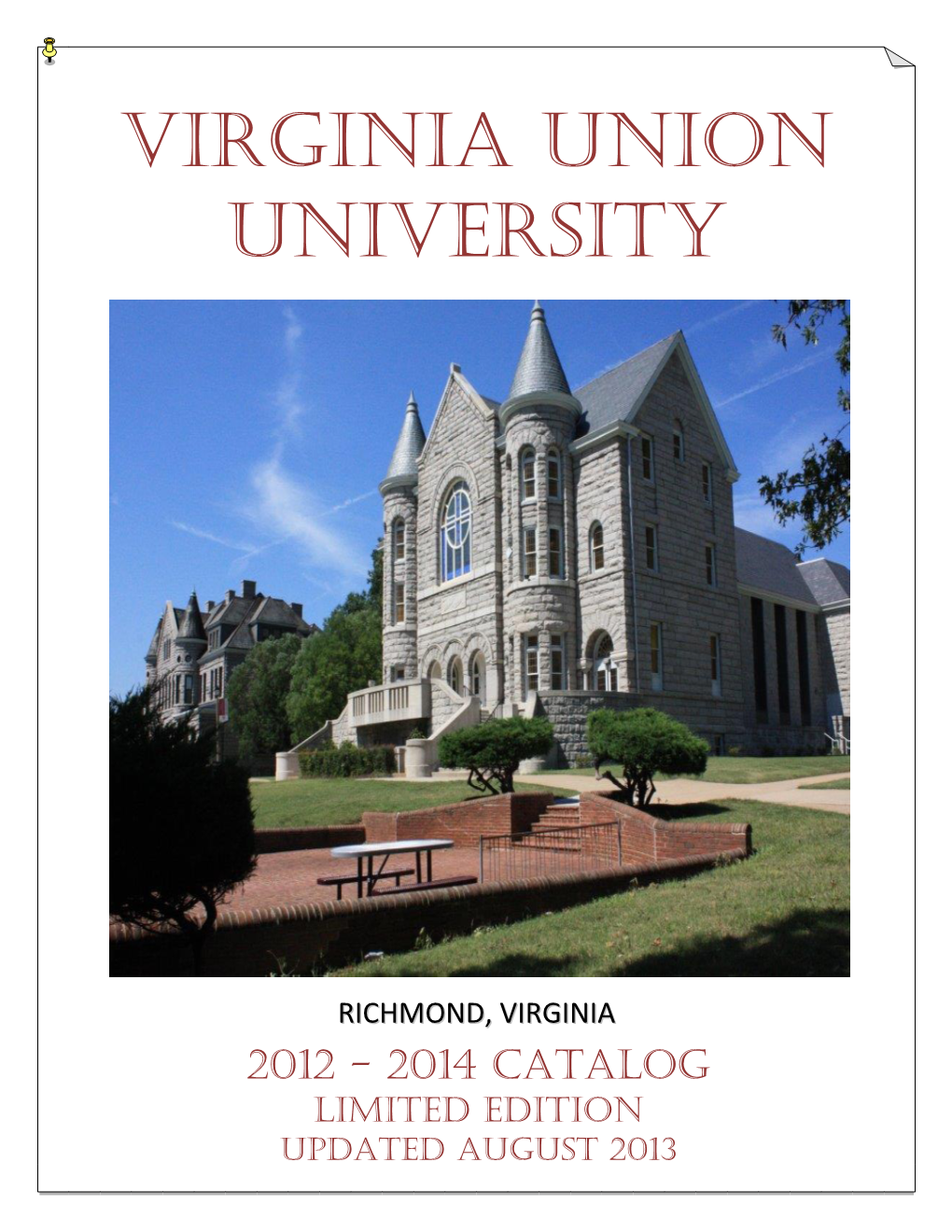 Oct VUU Academic Calendar.Pdf