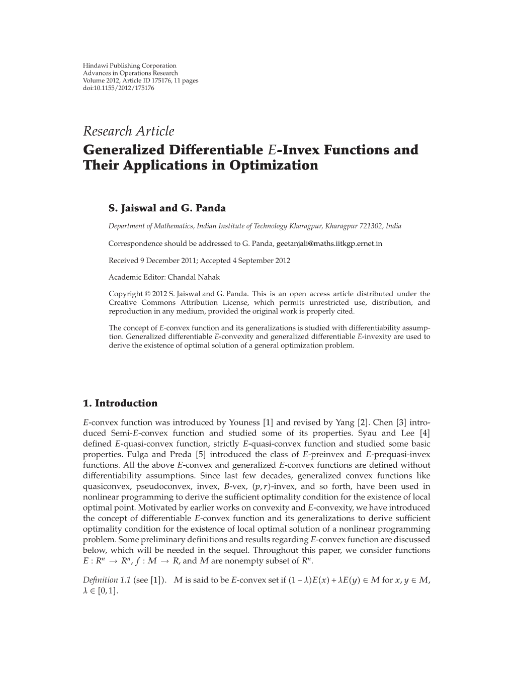 Generalized Differentiable E-Invex Functions and Their Applications in Optimization