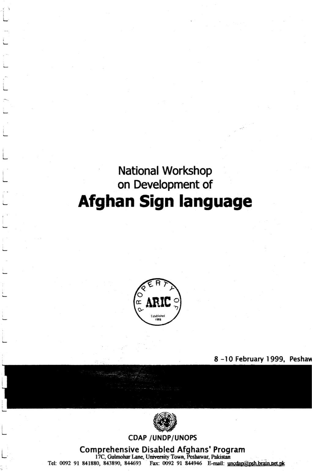 Afghan Sign Language