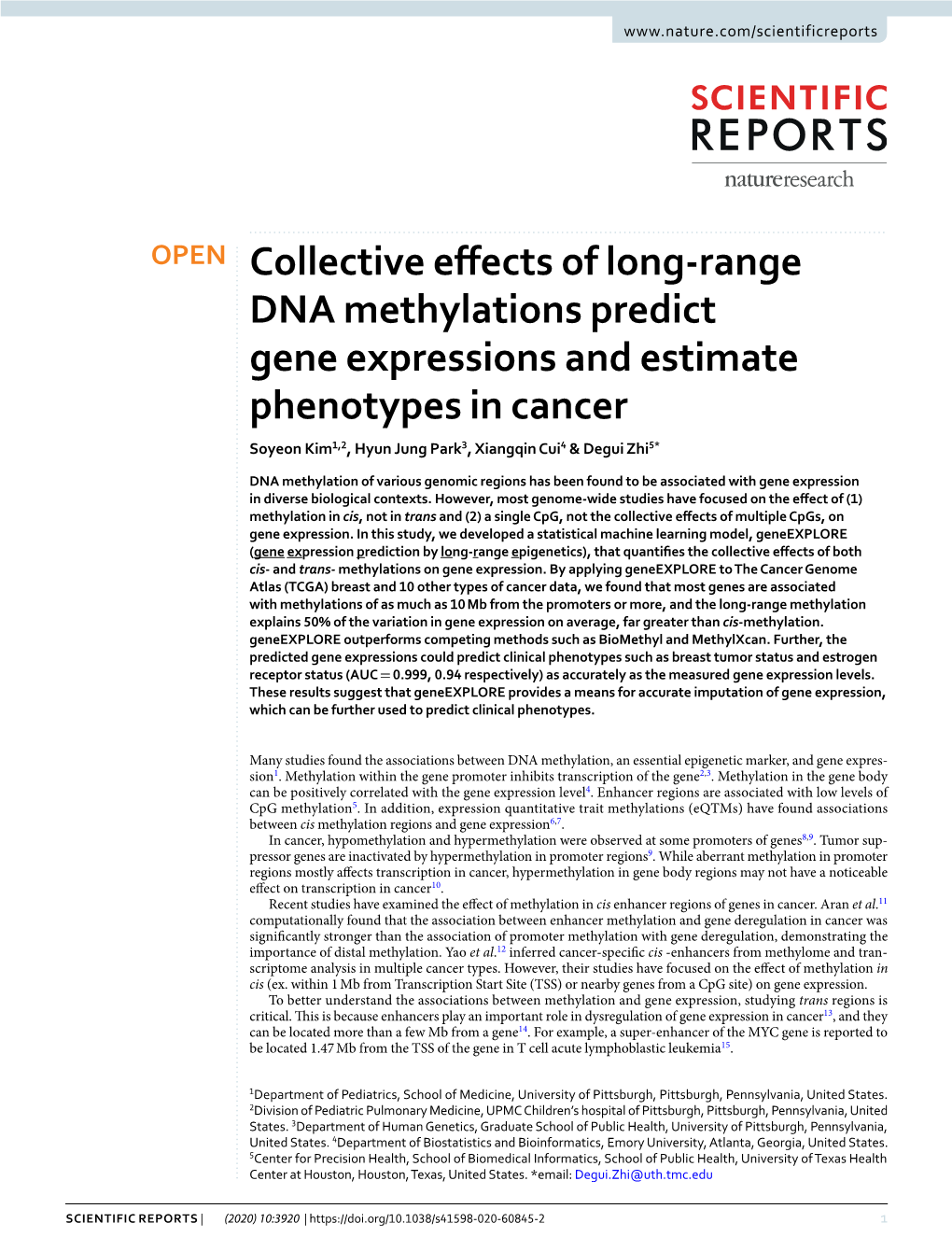 Collective Effects of Long-Range DNA Methylations Predict Gene Expressions and Estimate Phenotypes in Cancer