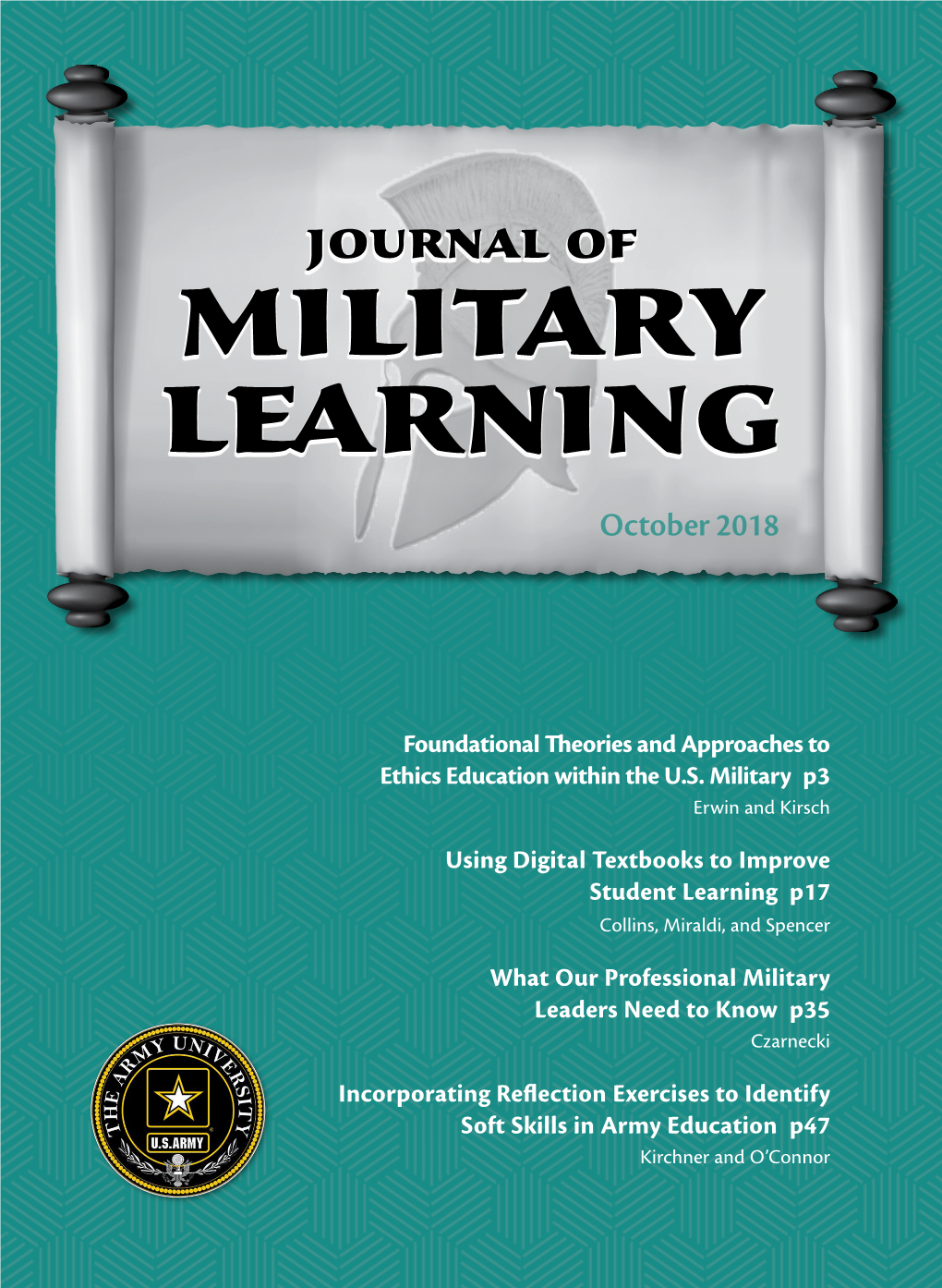 October 2018 Journal of Military Learning Czarnecki