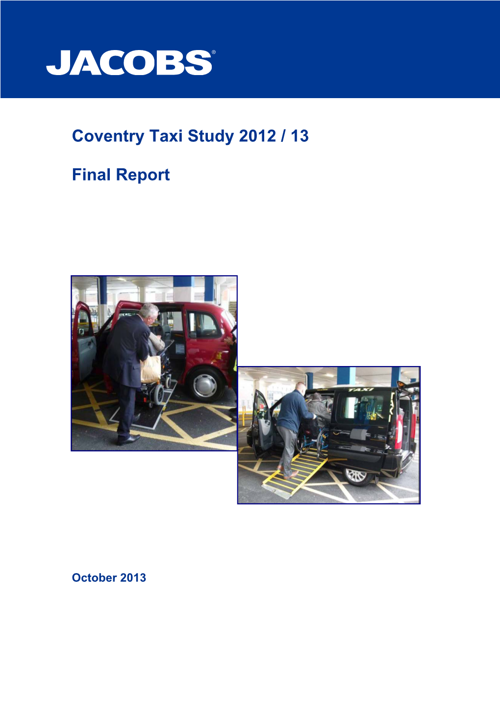 Coventry Taxi Study Final Report 2013.Doc