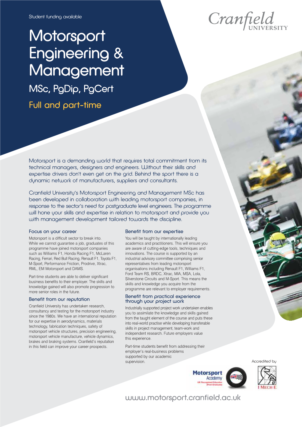 Motorsport Engineering & Management
