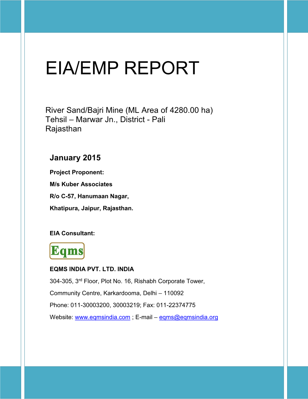 Eia/Emp Report