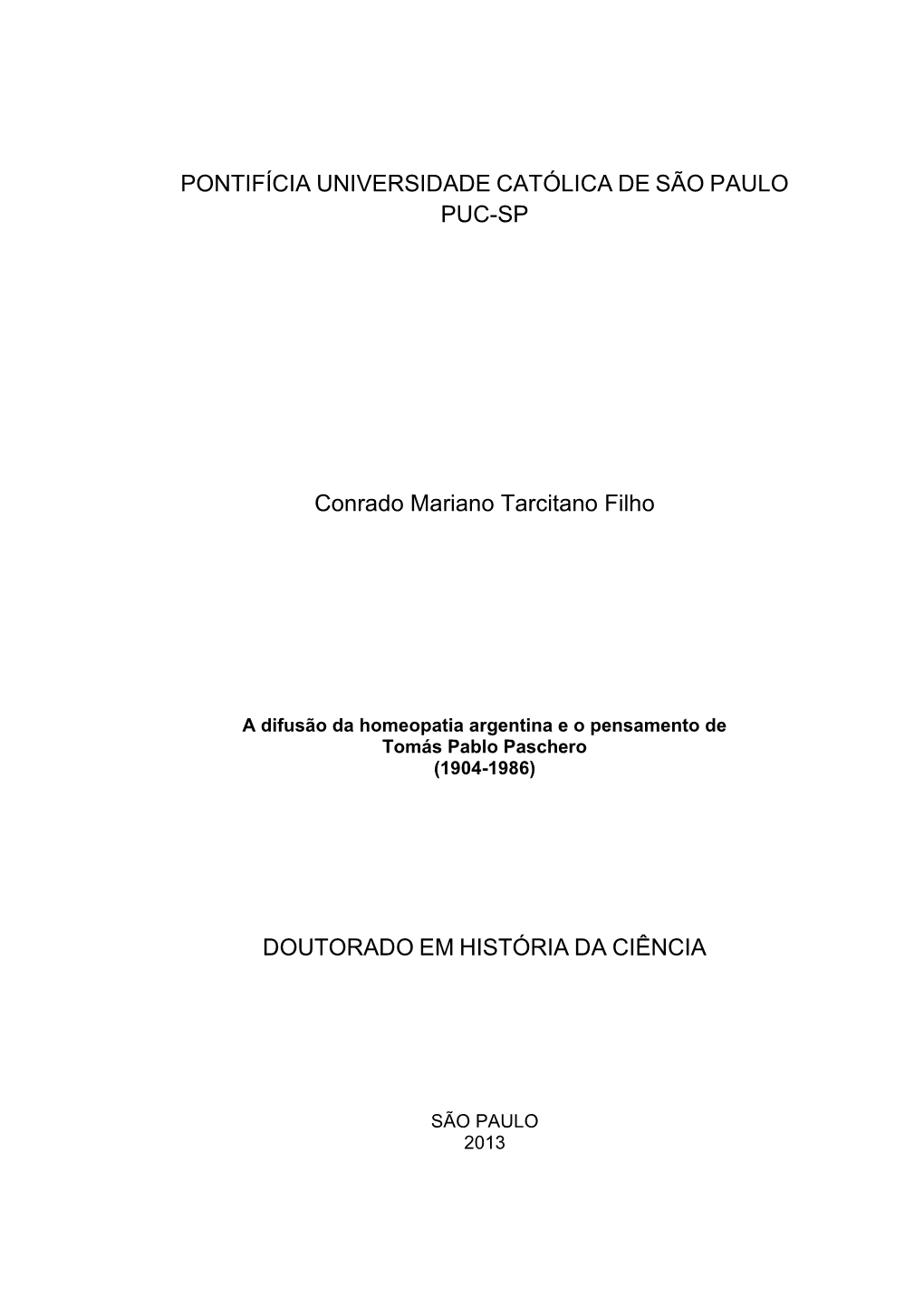 Capítulo 3 a Teoria De Paschero E a Pluralidade Homeopática Argentina