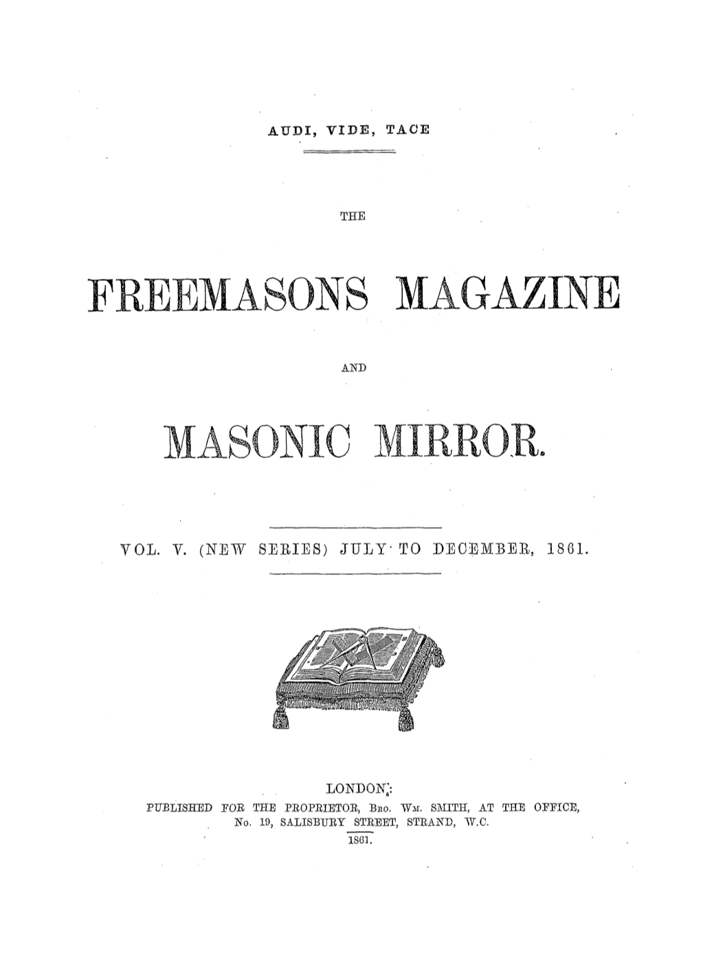 Freemasons Magazine
