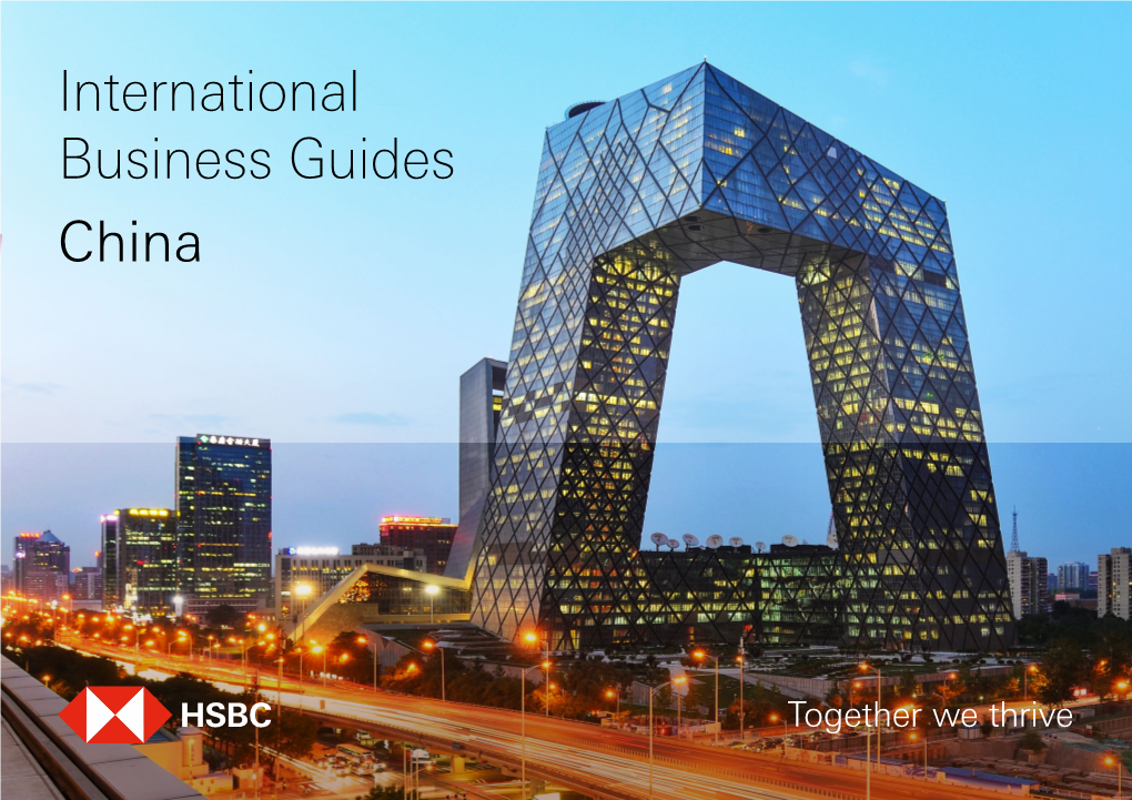 International Business Guides China