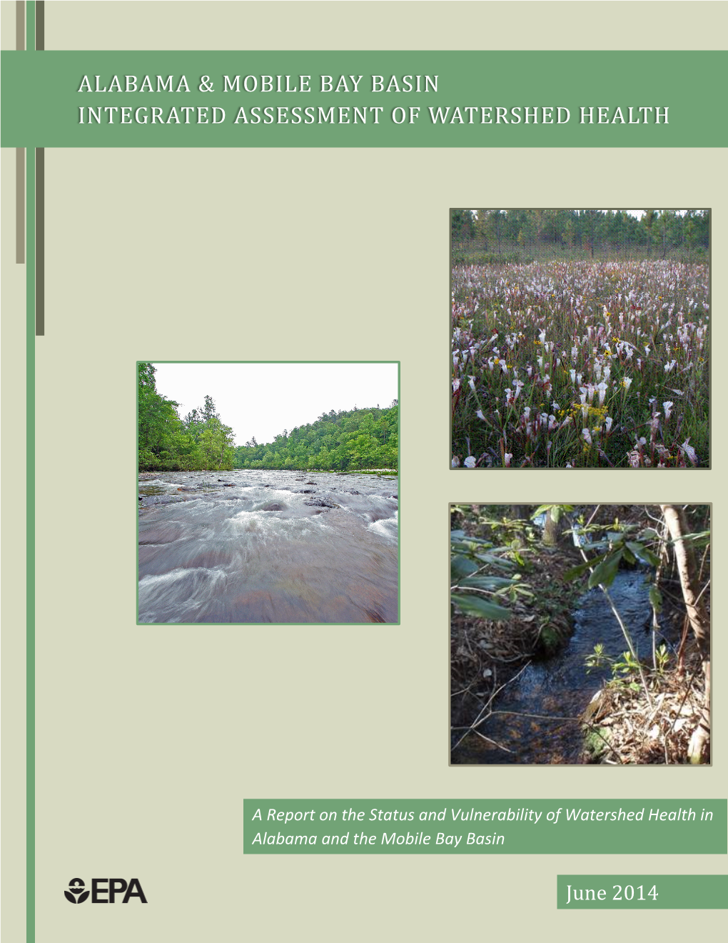 Alabama and Mobile Bay Basin Integrated Assessment Of