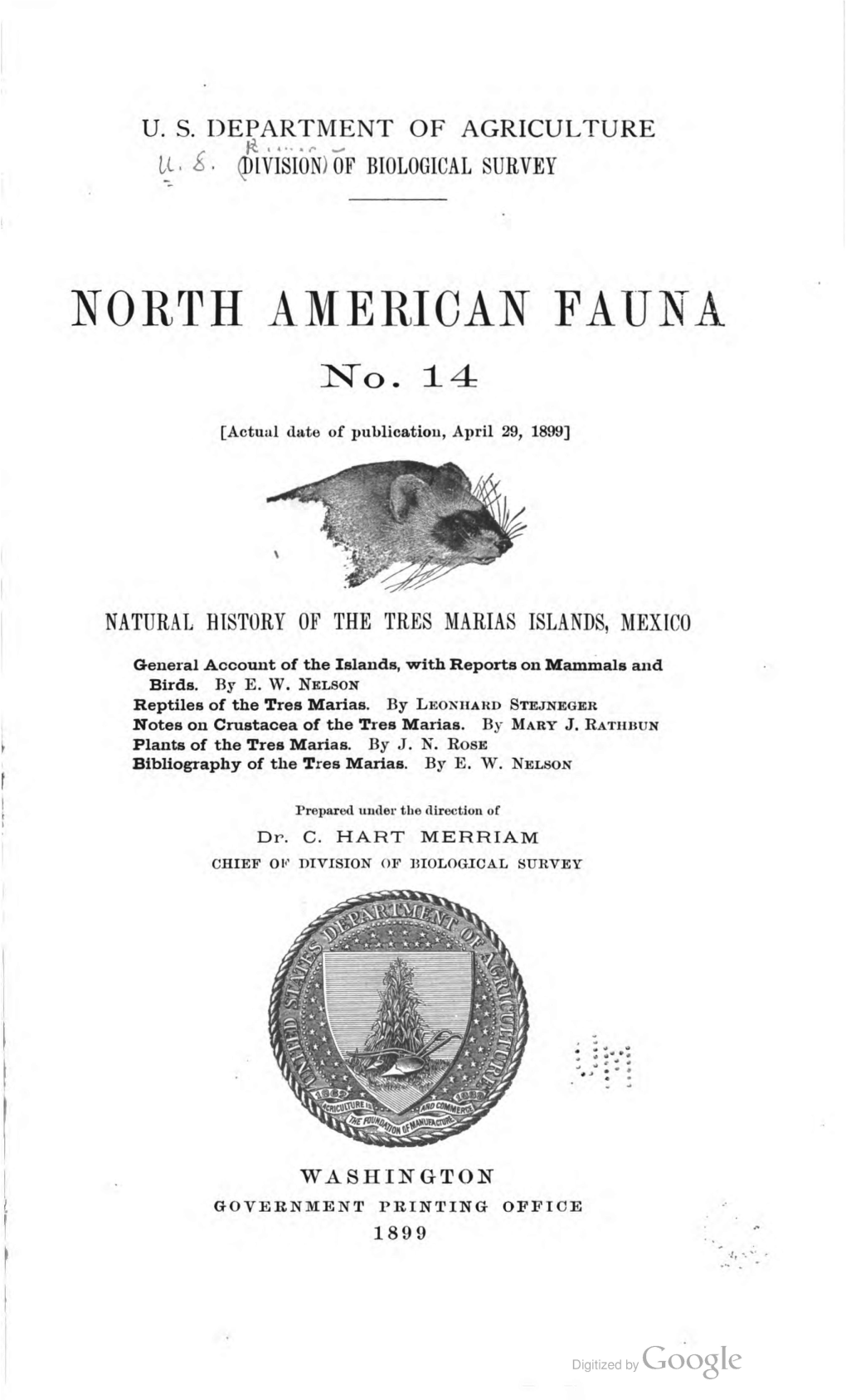 Natural History of the Tres Marias Islands, Mexico