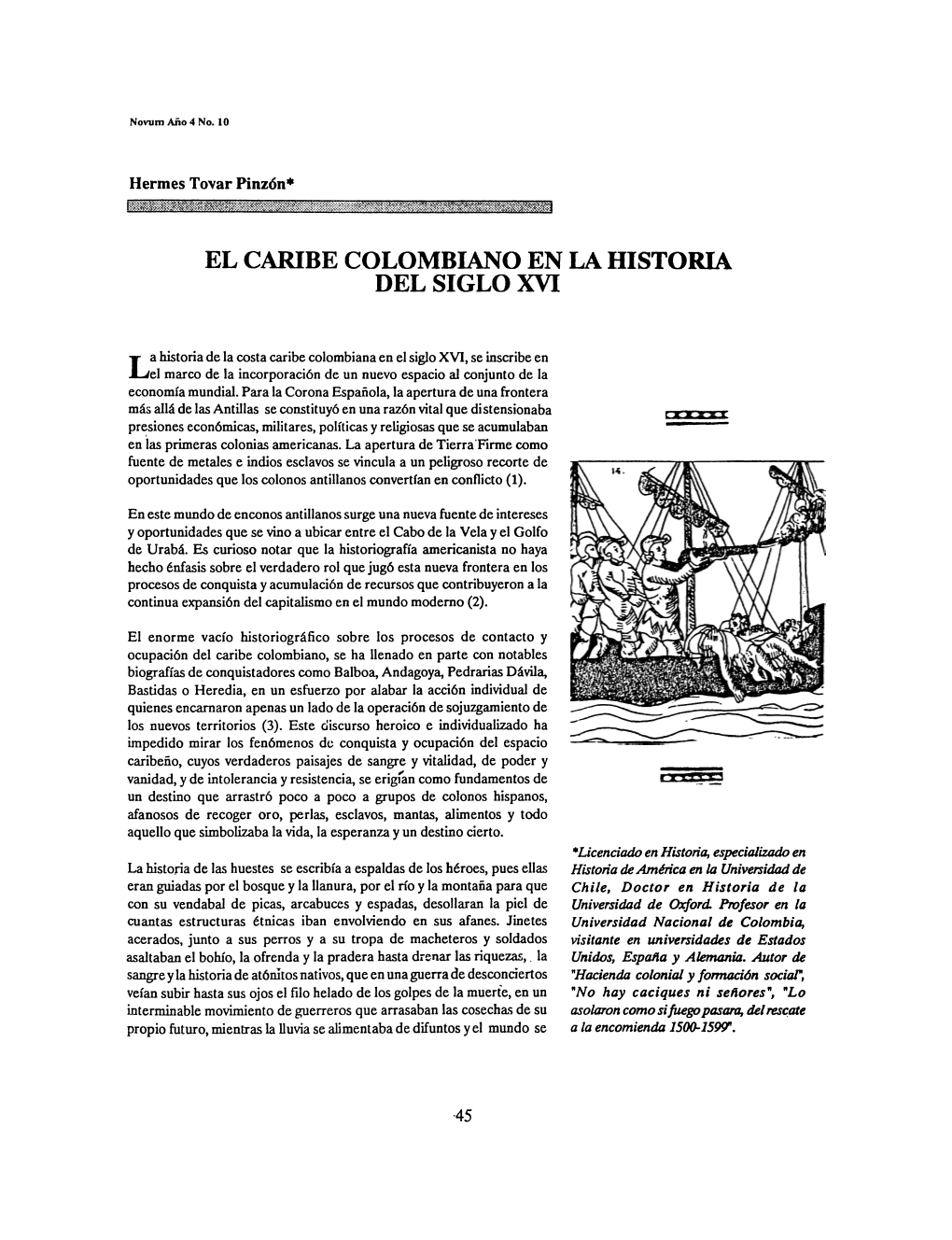El Cambe Colombiano En La Historia Del Siglo Xvi