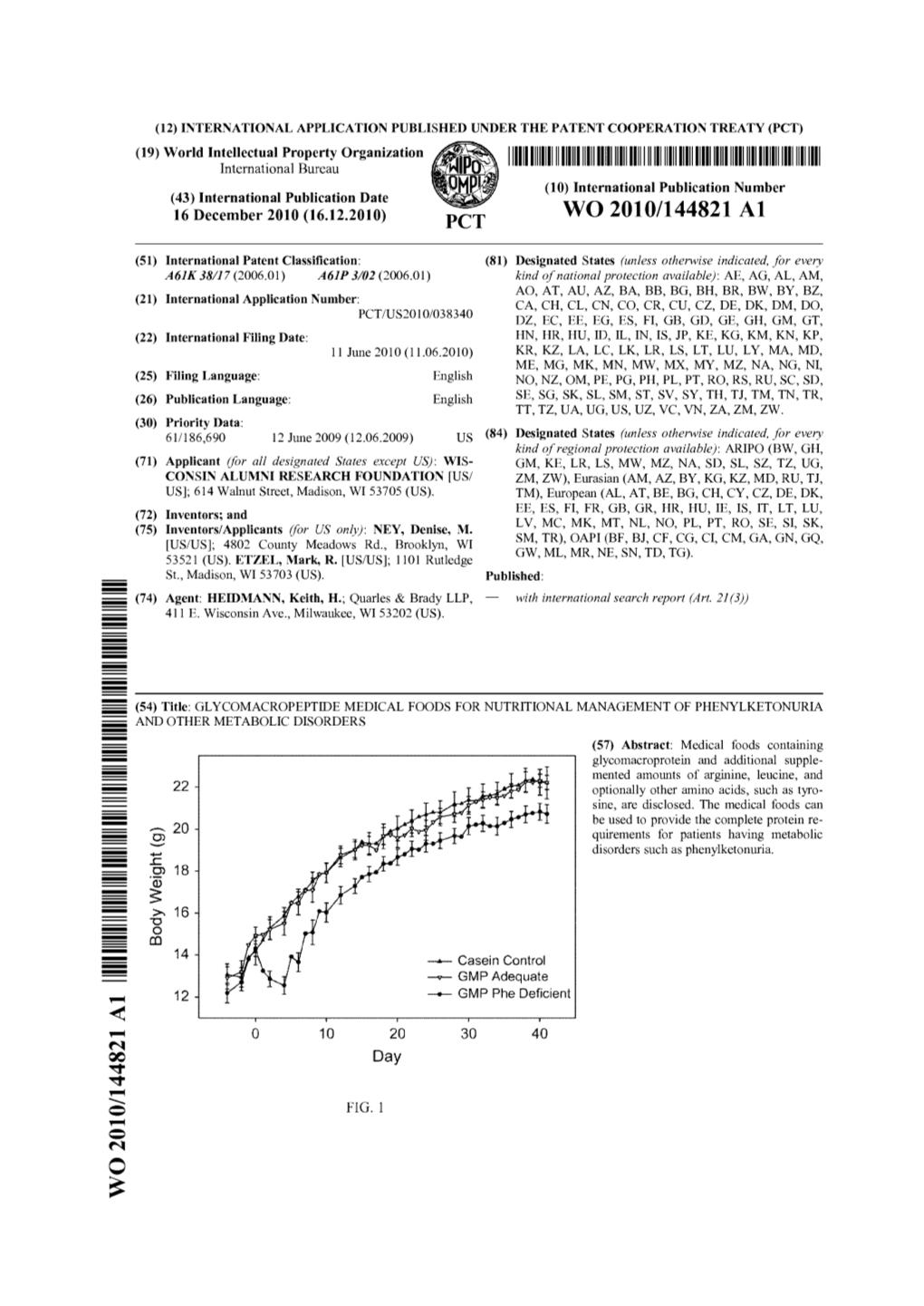 WO 2010/144821 Al 16 December 2010 (16.12.2010) PCT