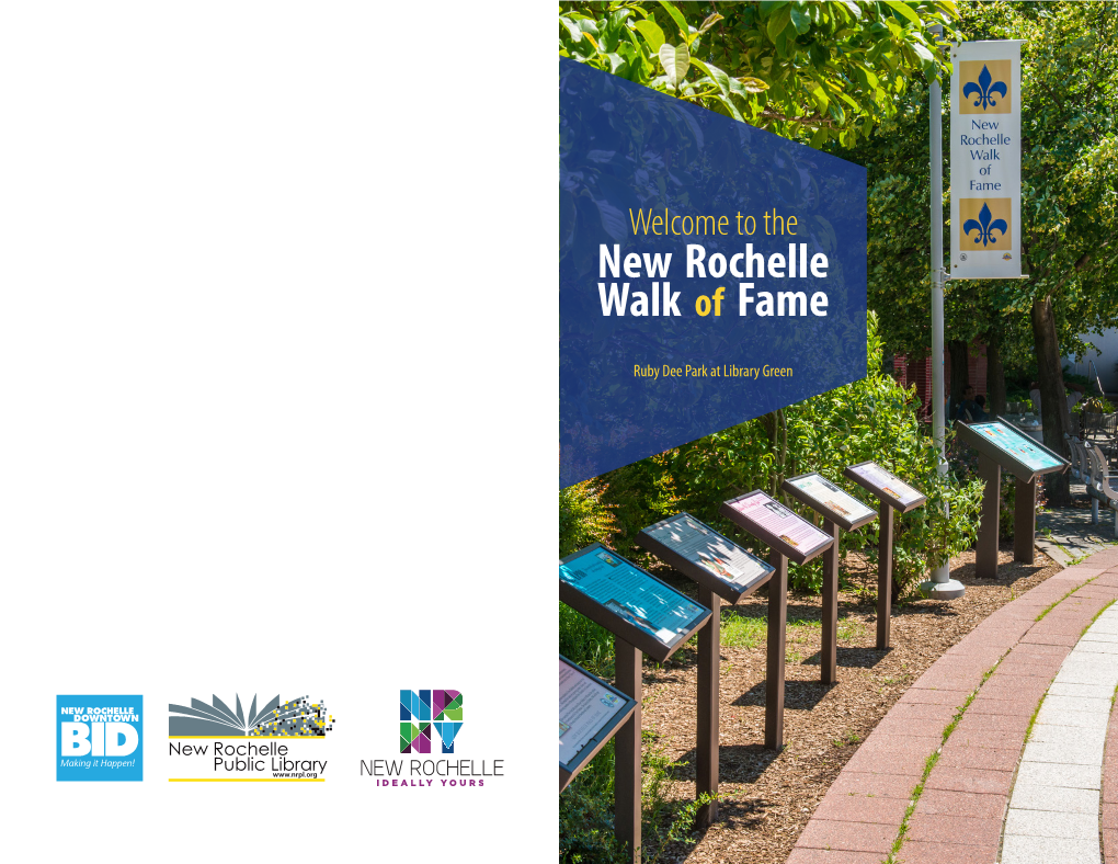 Download the Walk of Fame Brochure