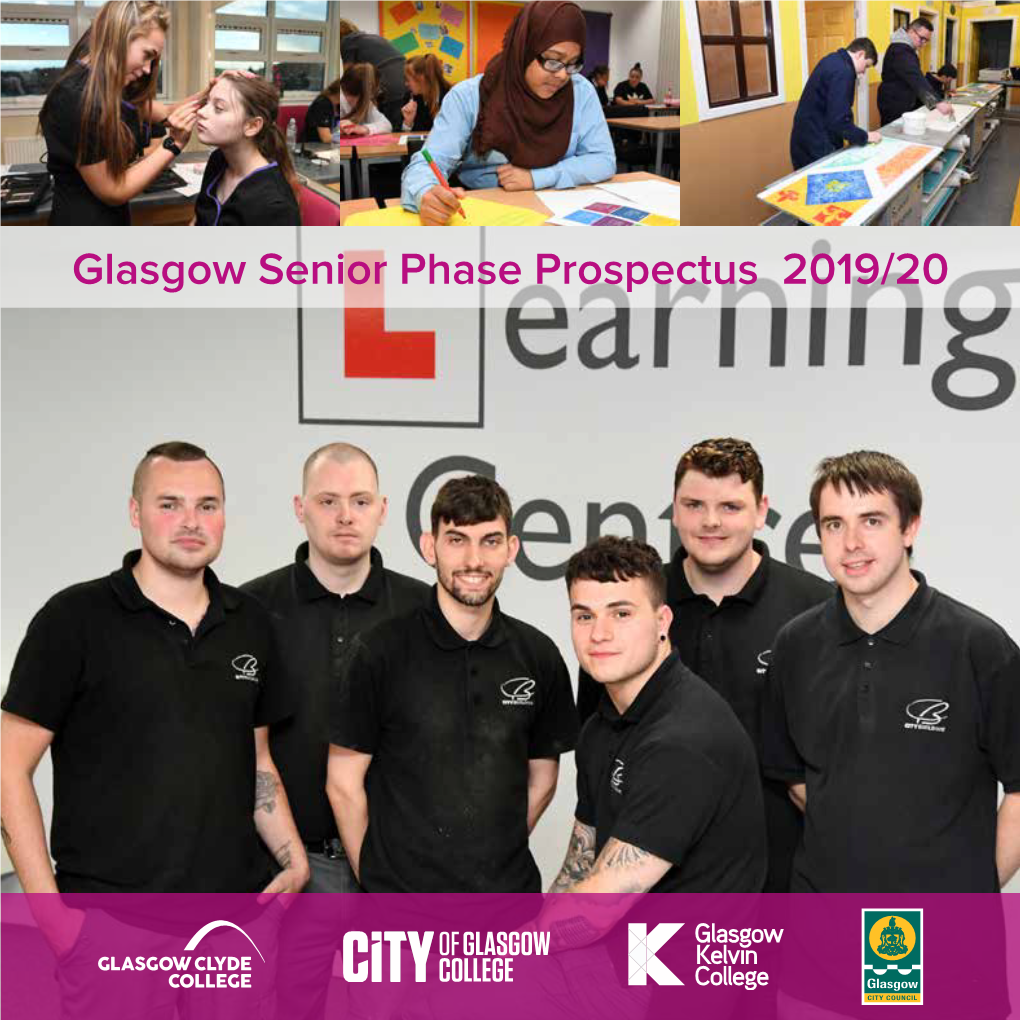Glasgow Senior Phase Prospectus 2019/20