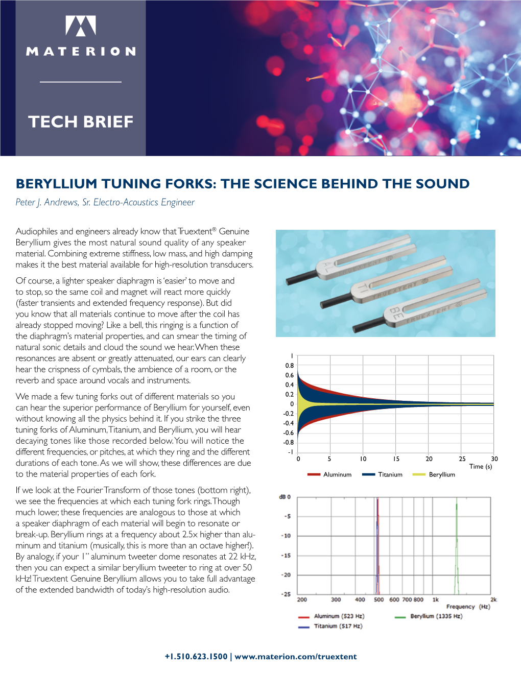 BERYLLIUM TUNING FORKS: the SCIENCE BEHIND the SOUND Peter J