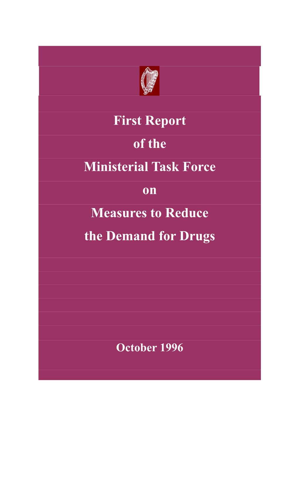 PDF (First Report of the Ministerial Task Force on Measures to Reduce