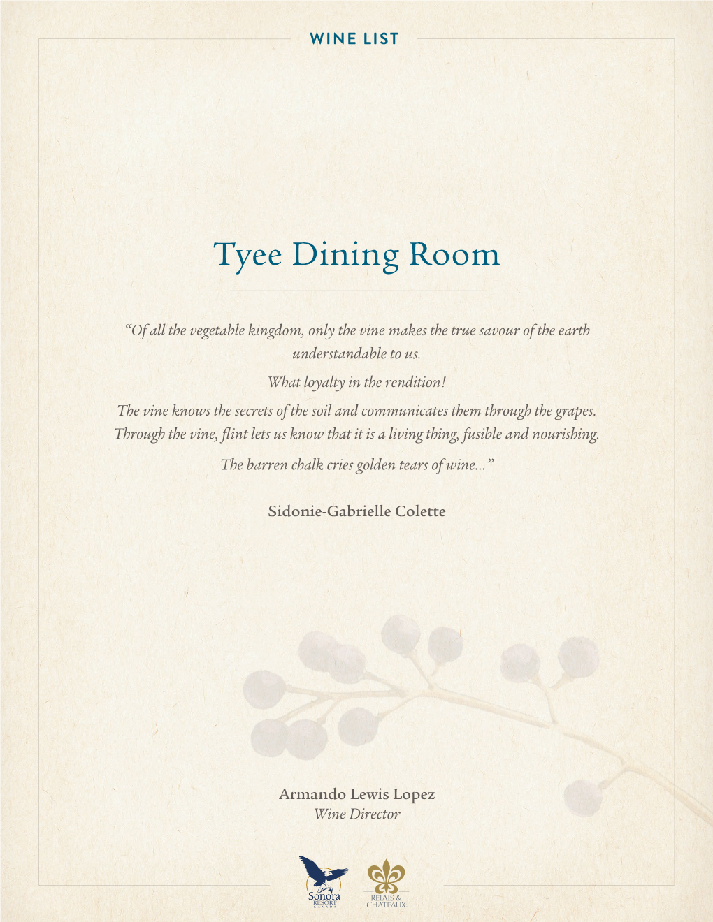 Tyee Dining Room