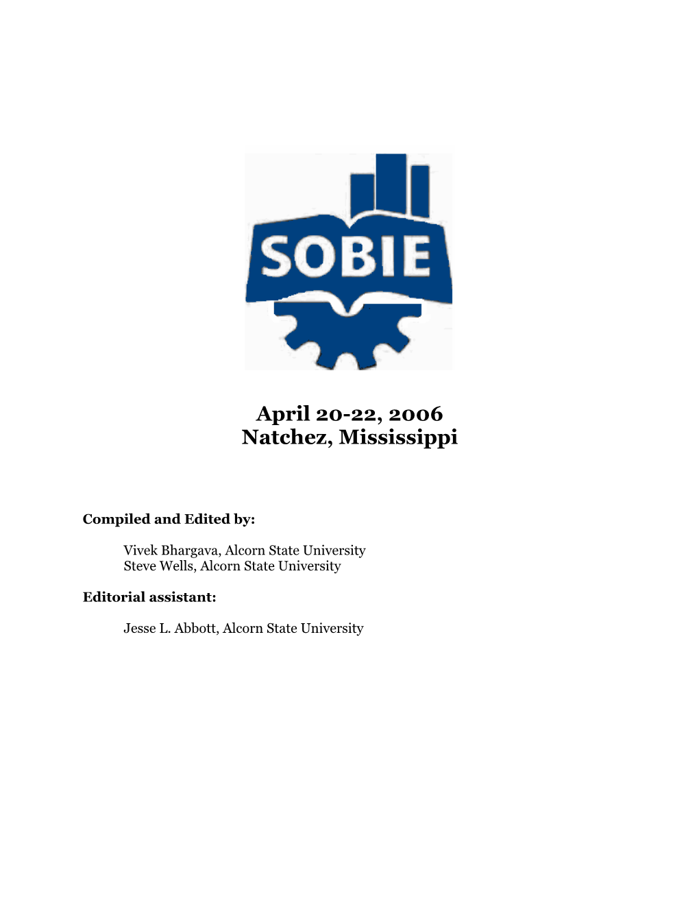 SOBIE Conference Proceedings 2006