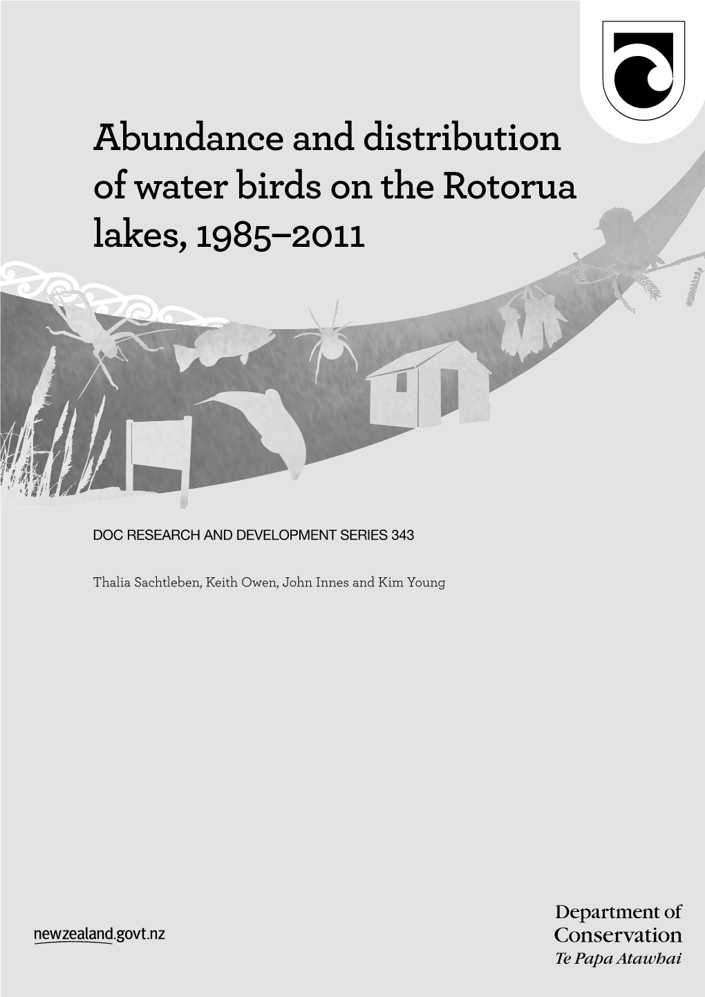 Abundance and Distribution of Water Birds on the Rotorua Lakes, 1985–2011