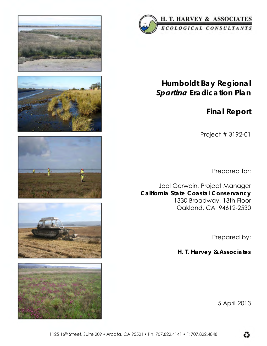 Spartina Eradication Plan