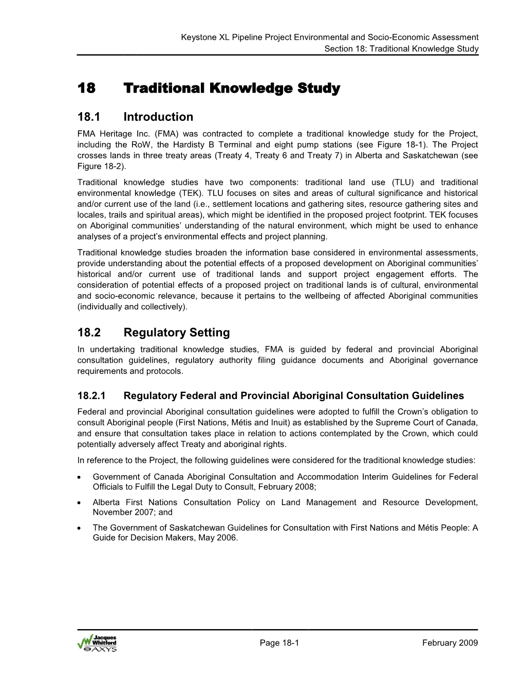 18 Traditional Knowledge Study