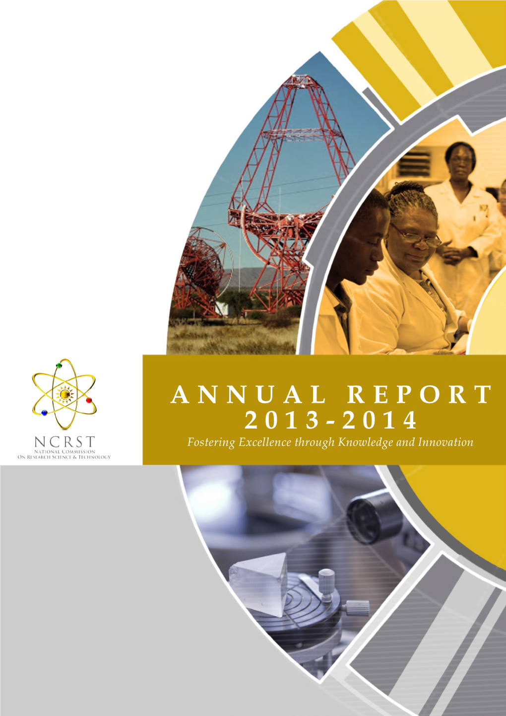 ANNUAL REPORT 2 0 1 3 - 2 0 1 4 Fostering Excellence Through Knowledge and Innovation CONTENTS Contents