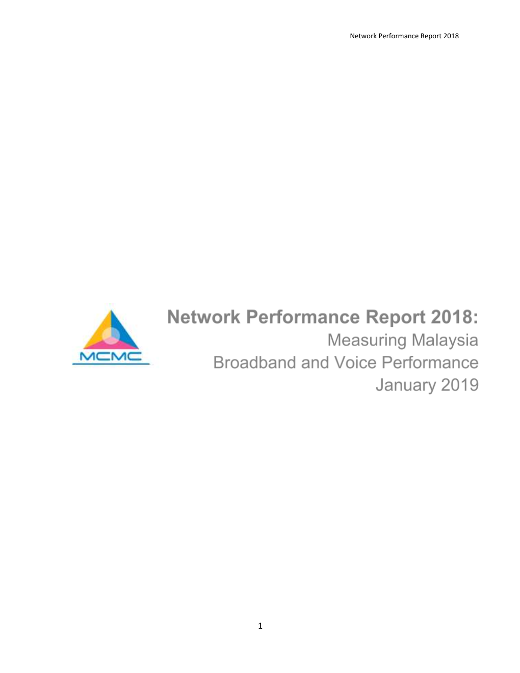 Network Performance Report 2018