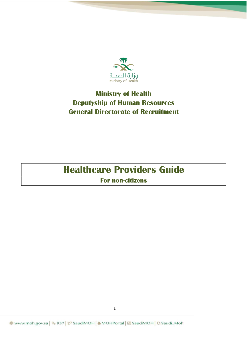 Healthcare Providers Guide for Non-Citizens