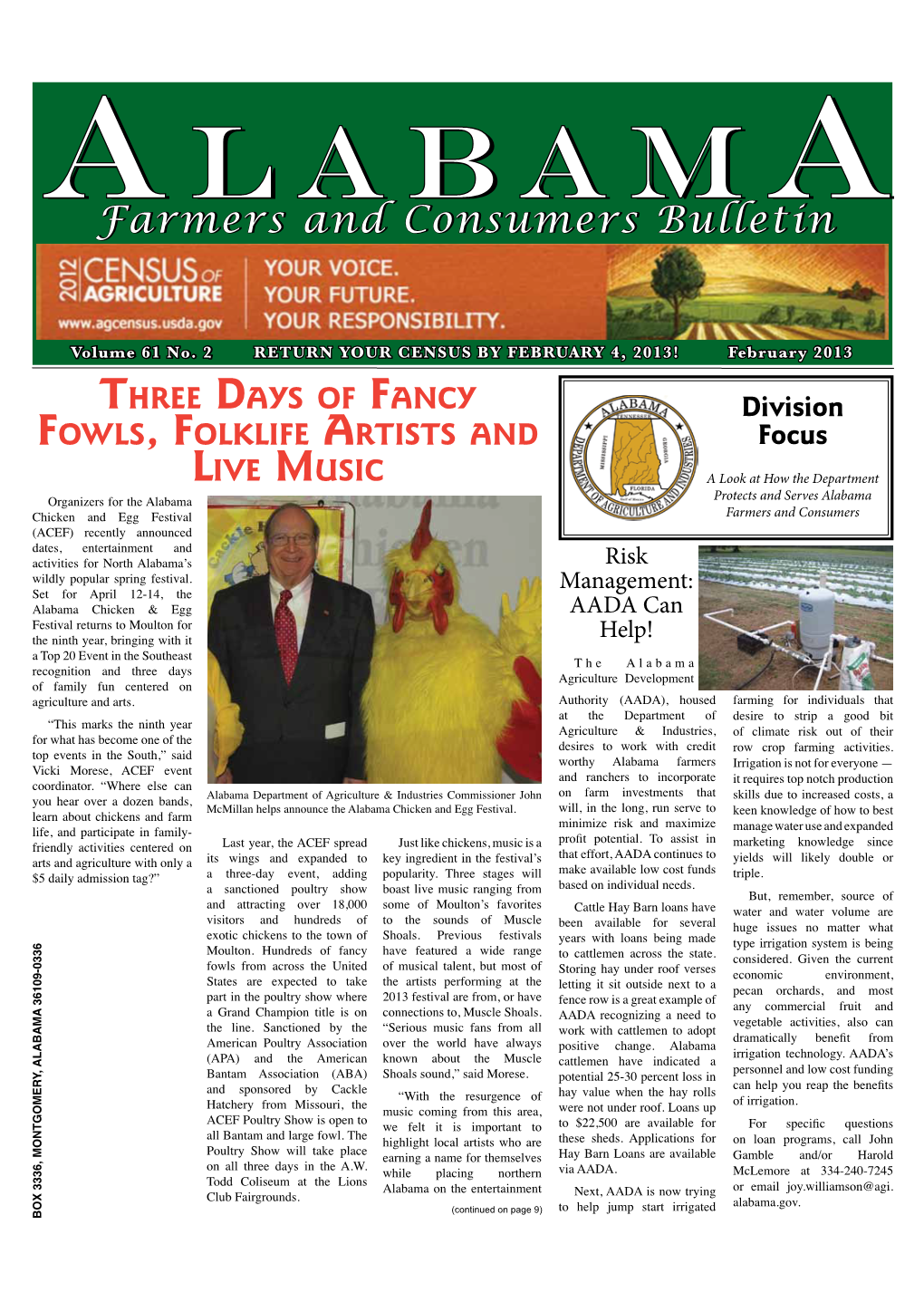Farmers and Consumers Bulletin Page 2