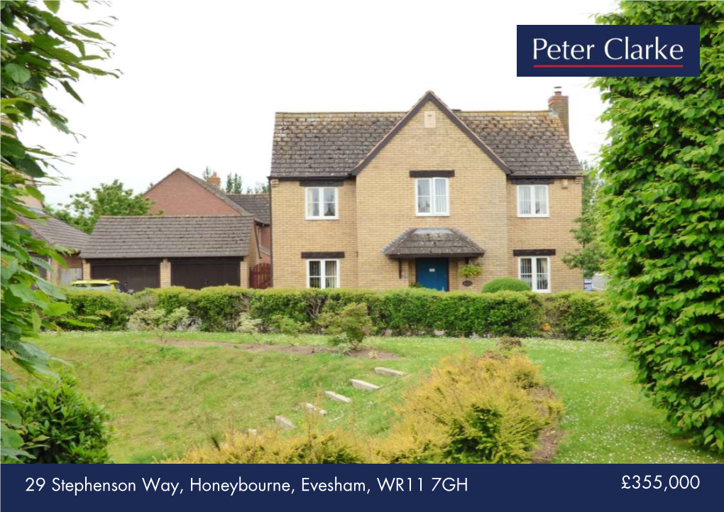 29 Stephenson Way, Honeybourne, Evesham, WR11 7GH £355,000