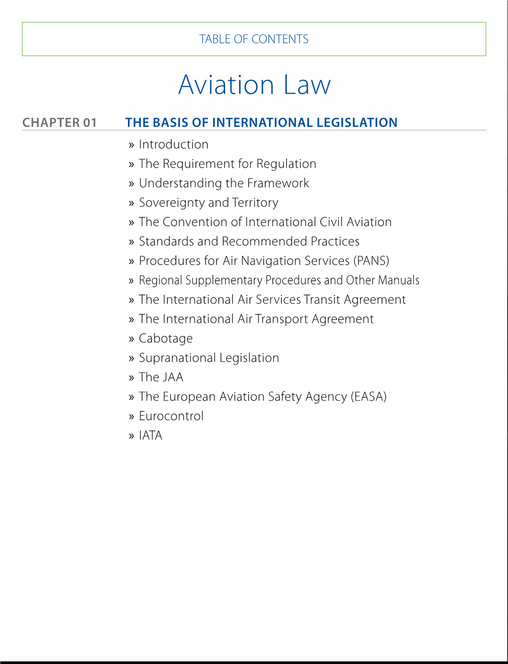 Aviation Law