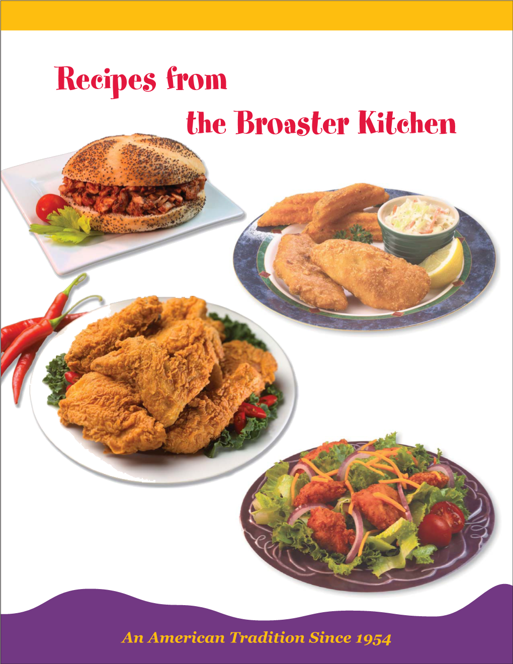 Recipes from the Broaster Kitchen
